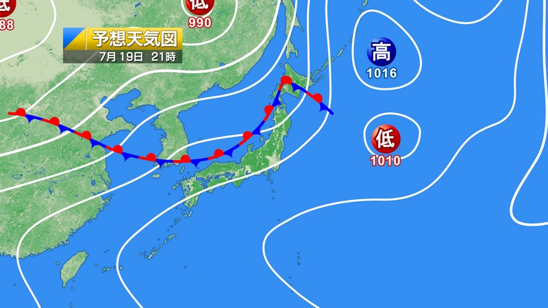 予想天気図