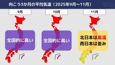 3か月予報