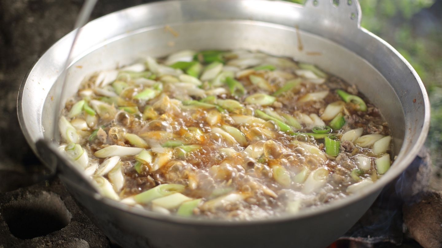 牛肉×醤油ベース