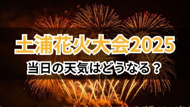 土浦花火大会2025