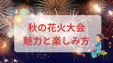 【秋の花火大会2024】服装や持ち物は？日本三大花火の土浦花火大会を振り返る