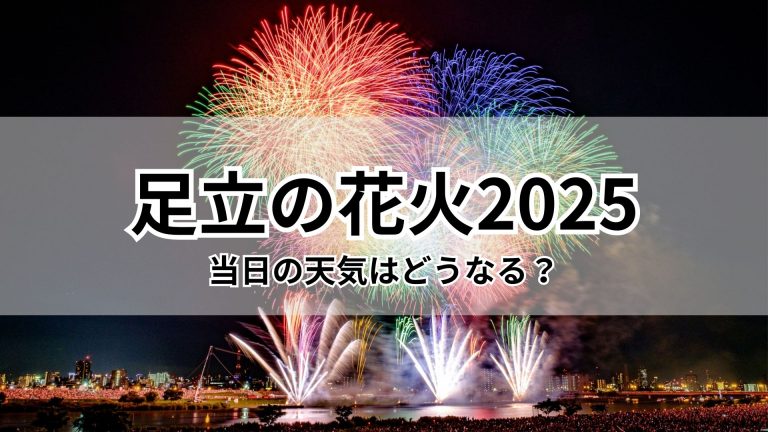 足立の花火2025