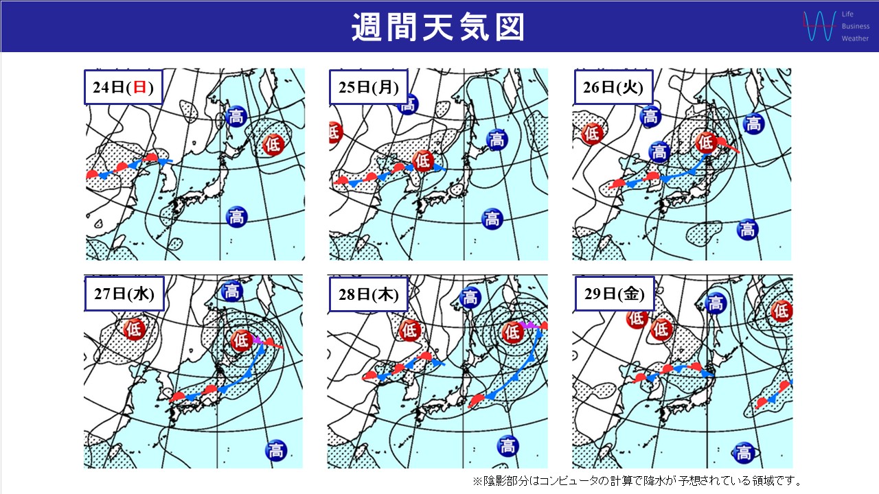 20250822週間天気